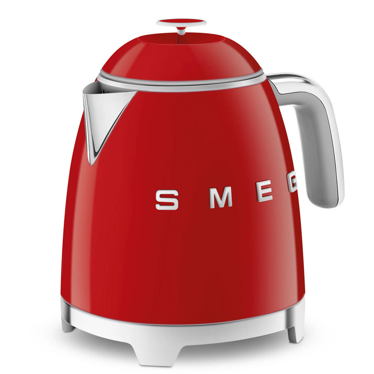 WASSERKOCHER 0,8 l  - Rot, Design, Metall (22,3/24,8/17,1cm) - SMEG
