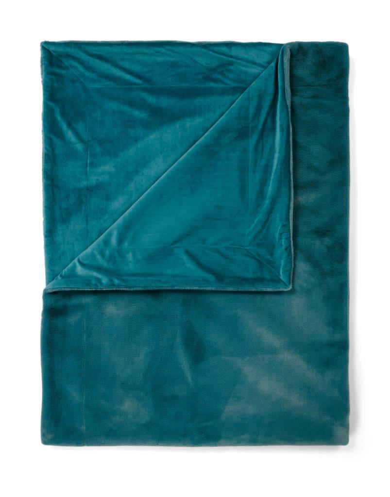 Essenza Felldecke Furry Blau 150x200 cm