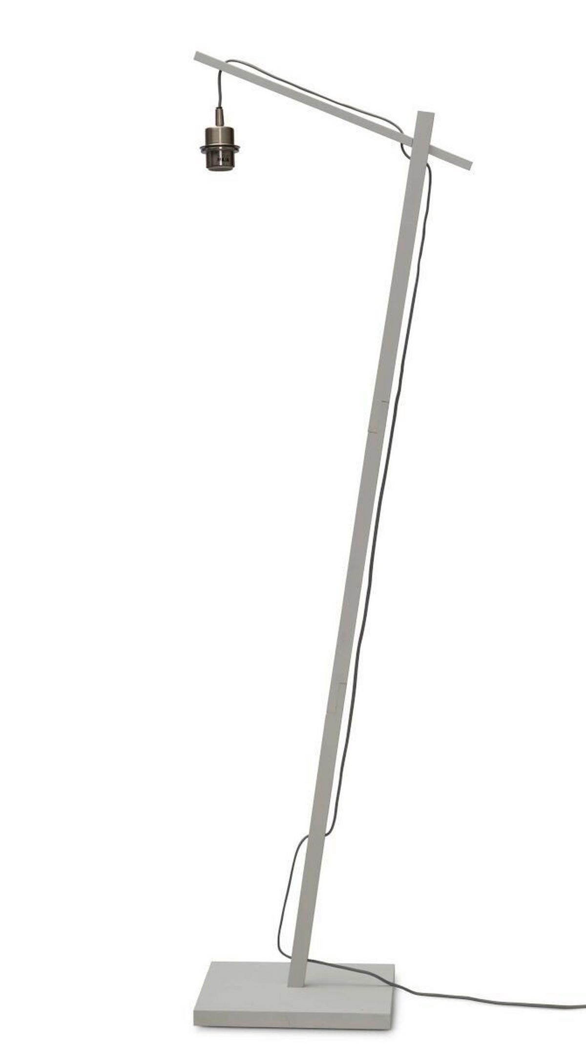 GOLVLAMPA GOOD&MOJO     - vit/naturfärgad, Trend (150/40/62cm) - Good & Mojo
