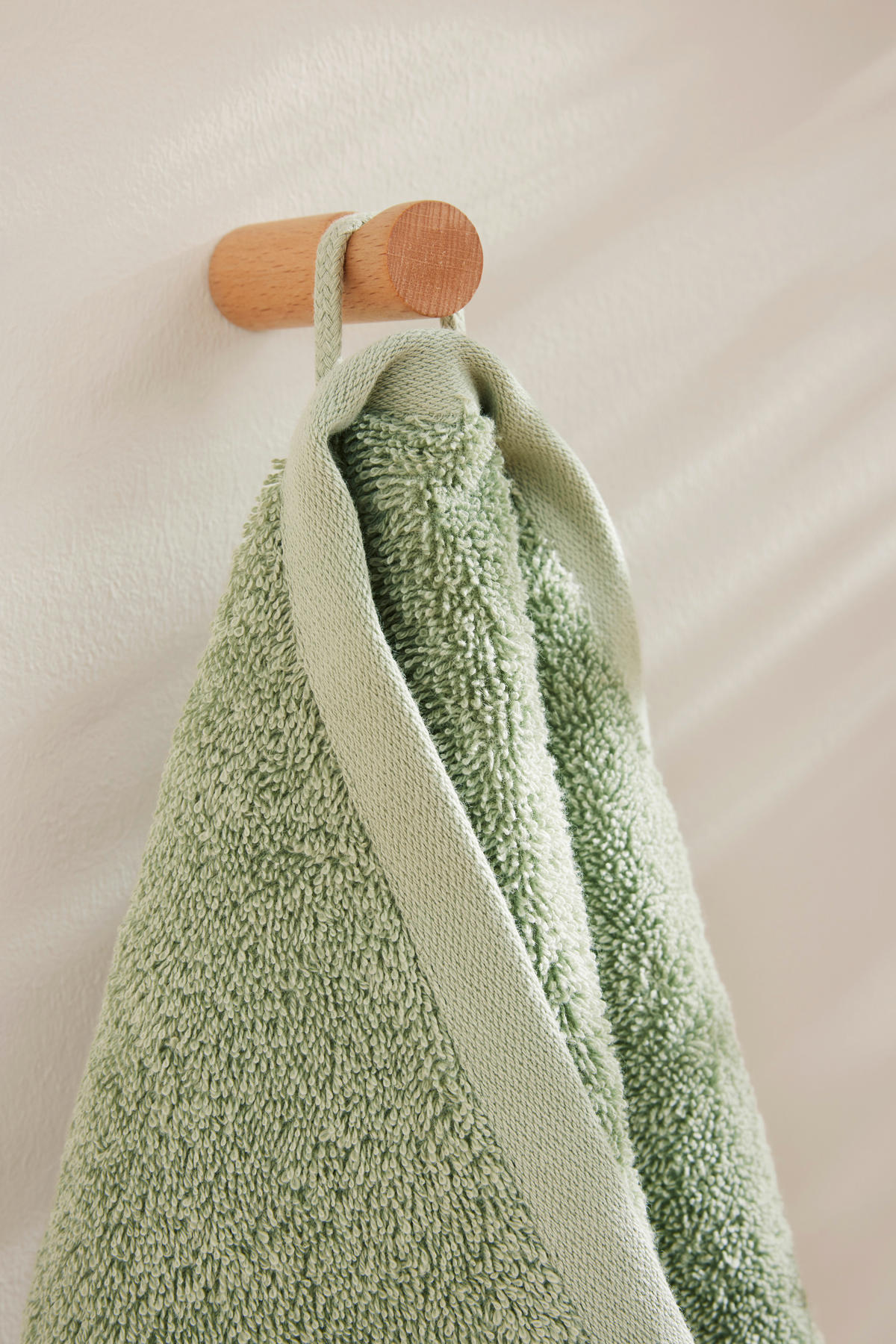 HANDTUCH s.Oliver Hellgrün  - Hellgrün, Trend, Textil (50/100cm) - S. Oliver