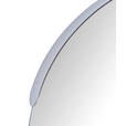 WANDSPIEGEL Nickelfarben  - Nickelfarben, Trend, Glas/Metall (50/50/3,5cm) - Carryhome