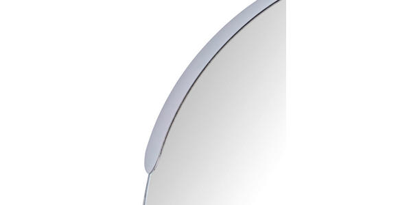 WANDSPIEGEL Nickelfarben  - Nickelfarben, Trend, Glas/Metall (50/50/3,5cm) - Carryhome