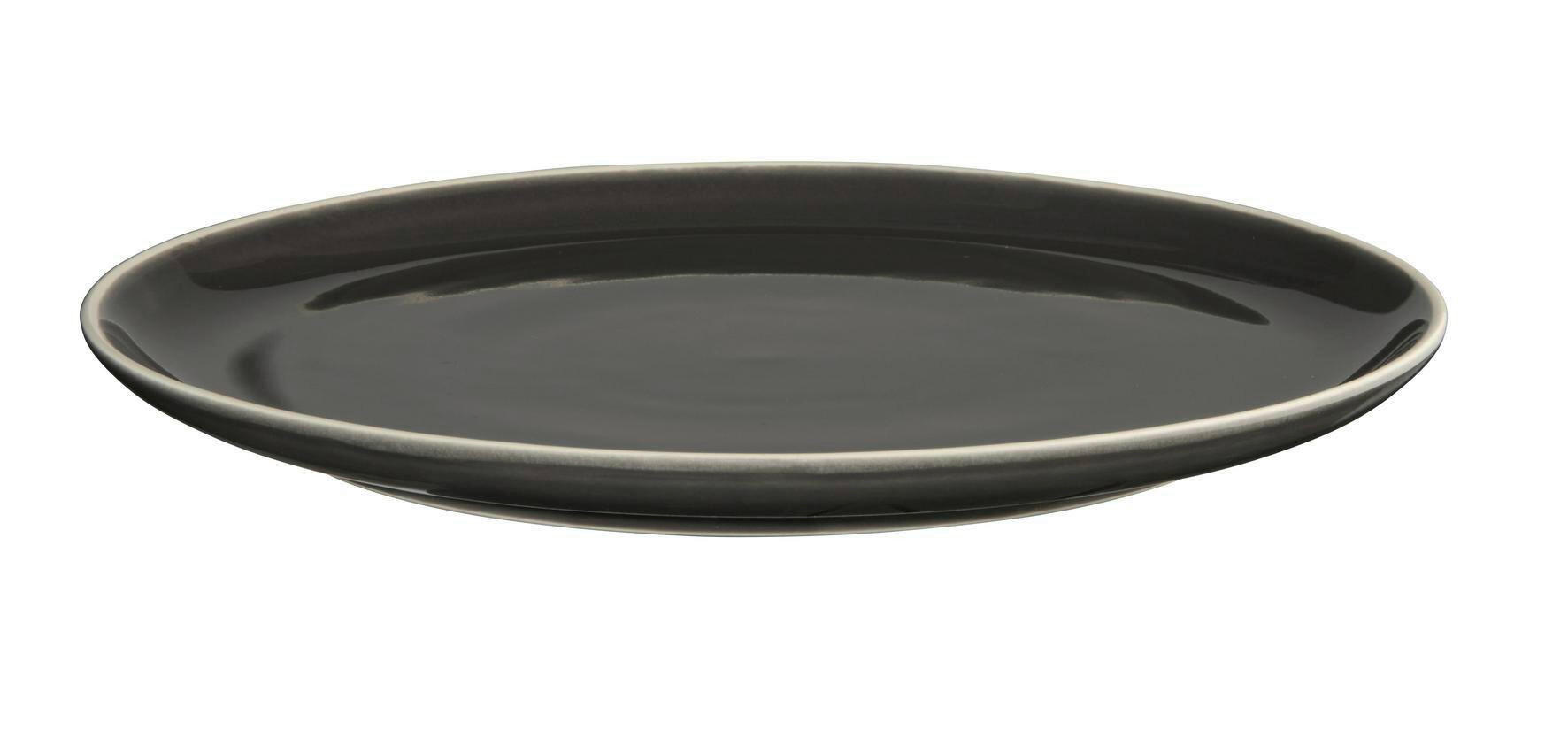 TELLER Dunkelgrau 26,5 cm semana  - Dunkelgrau, KONVENTIONELL, Keramik (26,5cm) - ASA