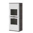 VITRINE Braun, Grau, Weiß - Alufarben/Braun, Design, Holzwerkstoff/Metall (65,1/159,4/41cm) - Stylife VITRINE Braun, Grau, Weiß - Alufarben/Braun, Design, Holzwerkstoff/Metall (65,1/159,4/41cm) - Stylife