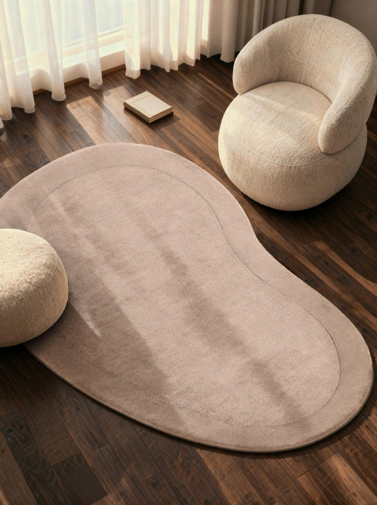 WOLLTEPPICH 125/200 cm 1812 Beige organisch  - Beige, KONVENTIONELL, Textil (125/200cm) - Villeroy & Boch
