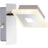 LED-STRAHLER - Chromfarben, Design, Kunststoff/Metall (9/11cm) - Novel LED-STRAHLER - Chromfarben, Design, Kunststoff/Metall (9/11cm) - Novel