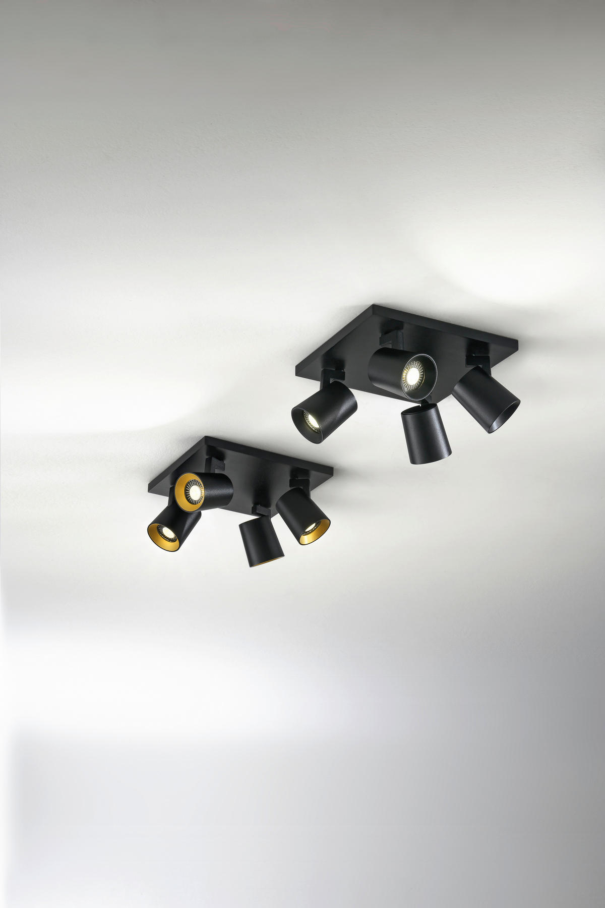 STRAHLER Modo 24/24/11 cm   - Schwarz, Basics, Metall (24/24/11cm) - Fabas Luce
