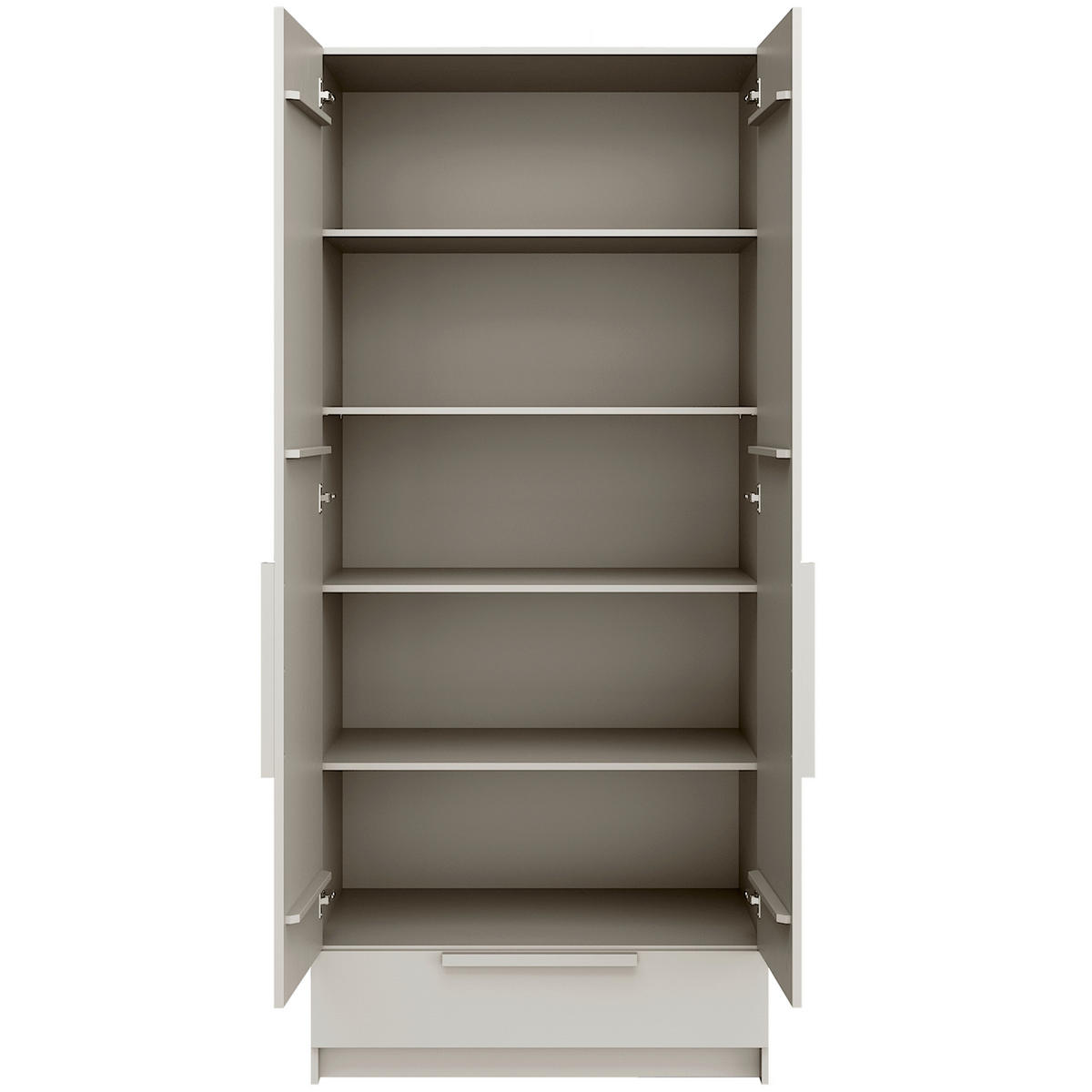 EINLEGEBODENSET - Hellgrau, Design, Holz (92/1,5/53cm) - Livetastic
