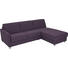 WOHNLANDSCHAFT Violett - Chromfarben/Violett, KONVENTIONELL, Textil/Metall (236/84/100 (183)cm) - Bali WOHNLANDSCHAFT Violett - Chromfarben/Violett, KONVENTIONELL, Textil/Metall (236/84/100 (183)cm) - Bali