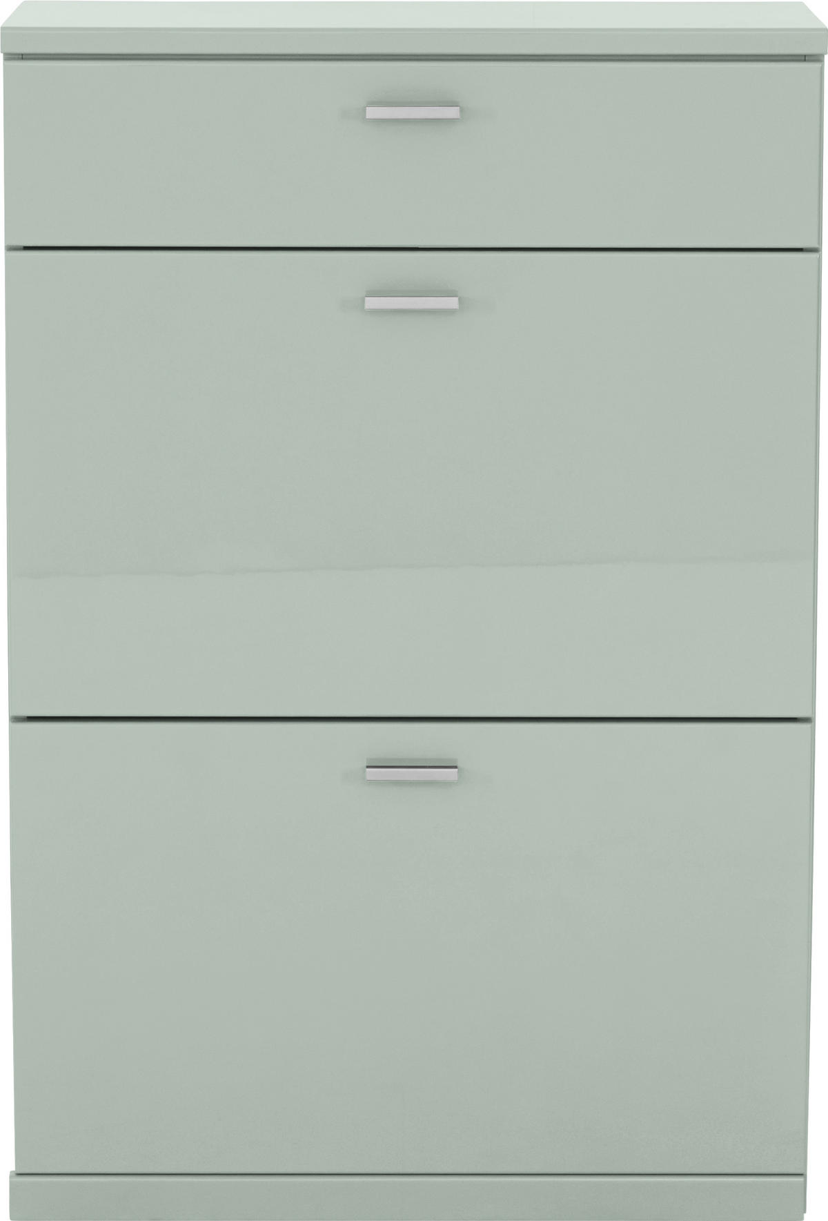 SCHUHKIPPER  in 75/112,7/29,5 cm  - Edelstahlfarben/Mintgrün, Design, Holzwerkstoff/Metall (75/112,7/29,5cm) - Invivus