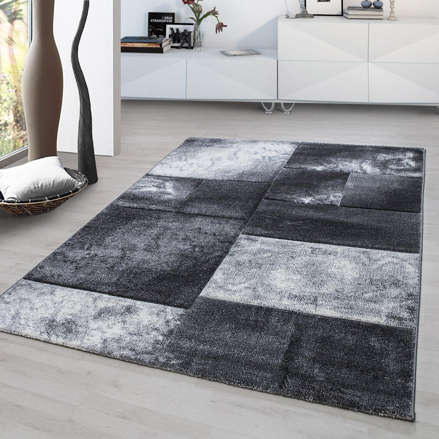 LÖPARE 80/300 cm Hawaii 1710  - grå, Klassisk, textil (80/300cm) - Novel