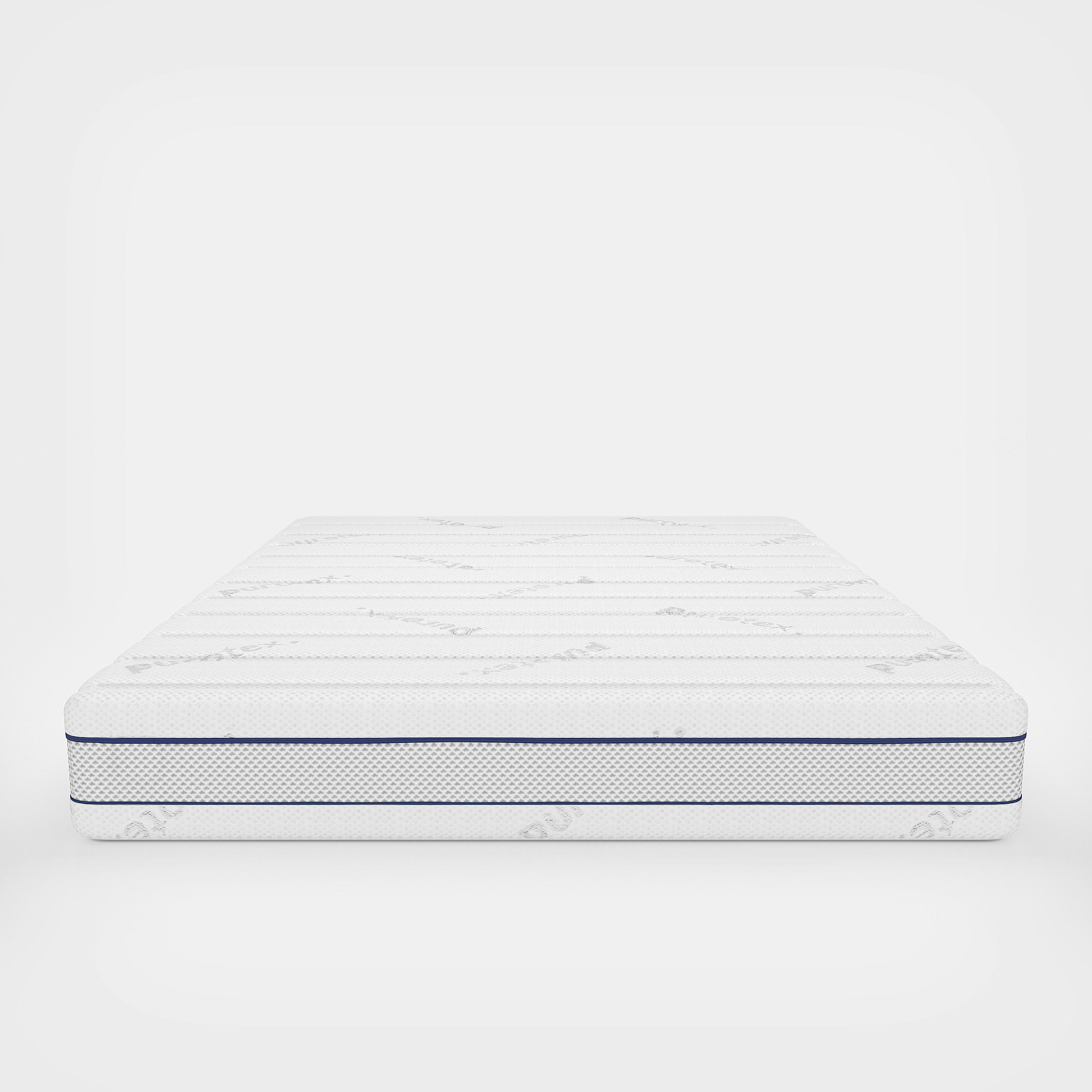 KALTSCHAUMMATRATZE Mood H3/H4 140/220 cm Höhe ca. 25 cm  - Weiss, Basics, Textil (140/220cm) - Livetastic