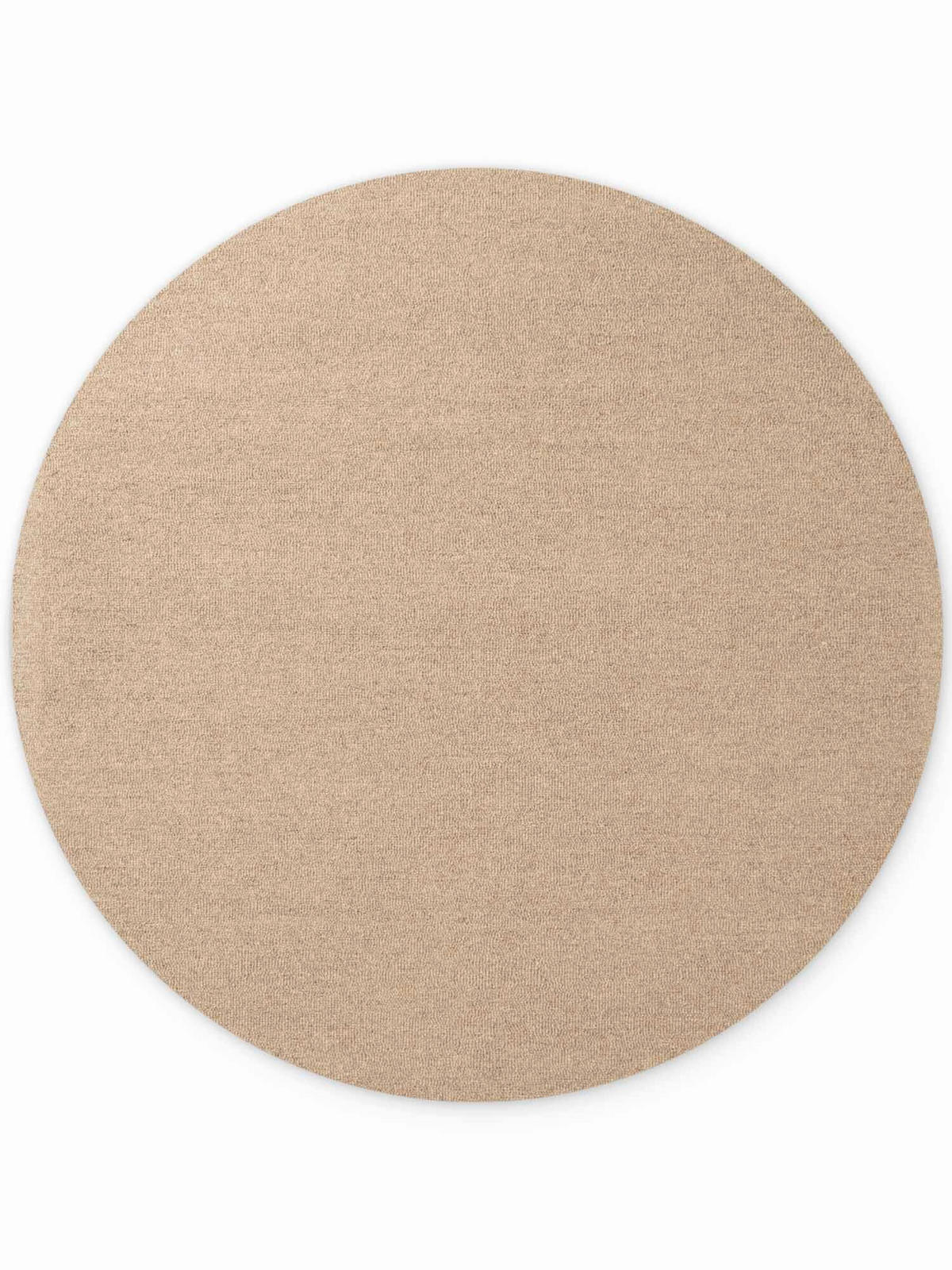 WOLLTEPPICH 200 cm Puristic Beige rund  - Beige, Basics, Textil (200cm) - Elle Decoration