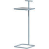 BEISTELLTISCH in Metall 22/22/64 cm  - Hellblau, Design, Metall (22/22/64cm) - Livetastic