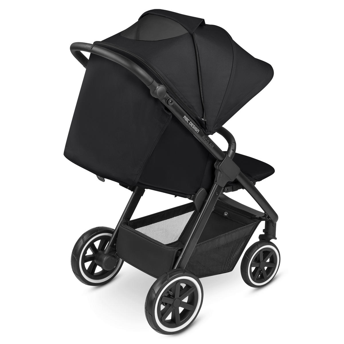 BUGGY AVUS AIR  - Schwarz, Basics, Textil/Metall (46,5/23,5/72cm) - ABC Design
