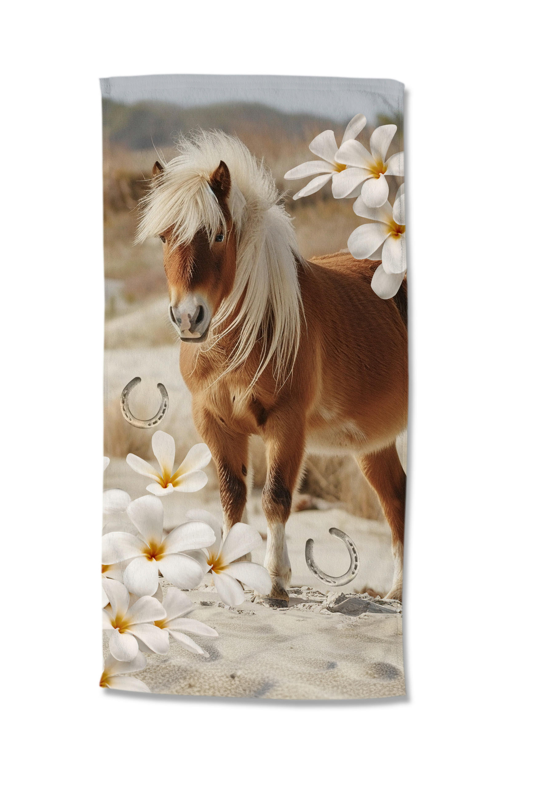 STRANDTUCH Good Morning Sandfarben, Beige 75/150 cm  - Sandfarben/Beige, Trend, Textil (75/150cm)