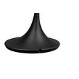 SCHREIBTISCHLEUCHTE Propus 22/17/37,5 cm  - Schwarz, Basics, Kunststoff (22/17/37,5cm) - Novel