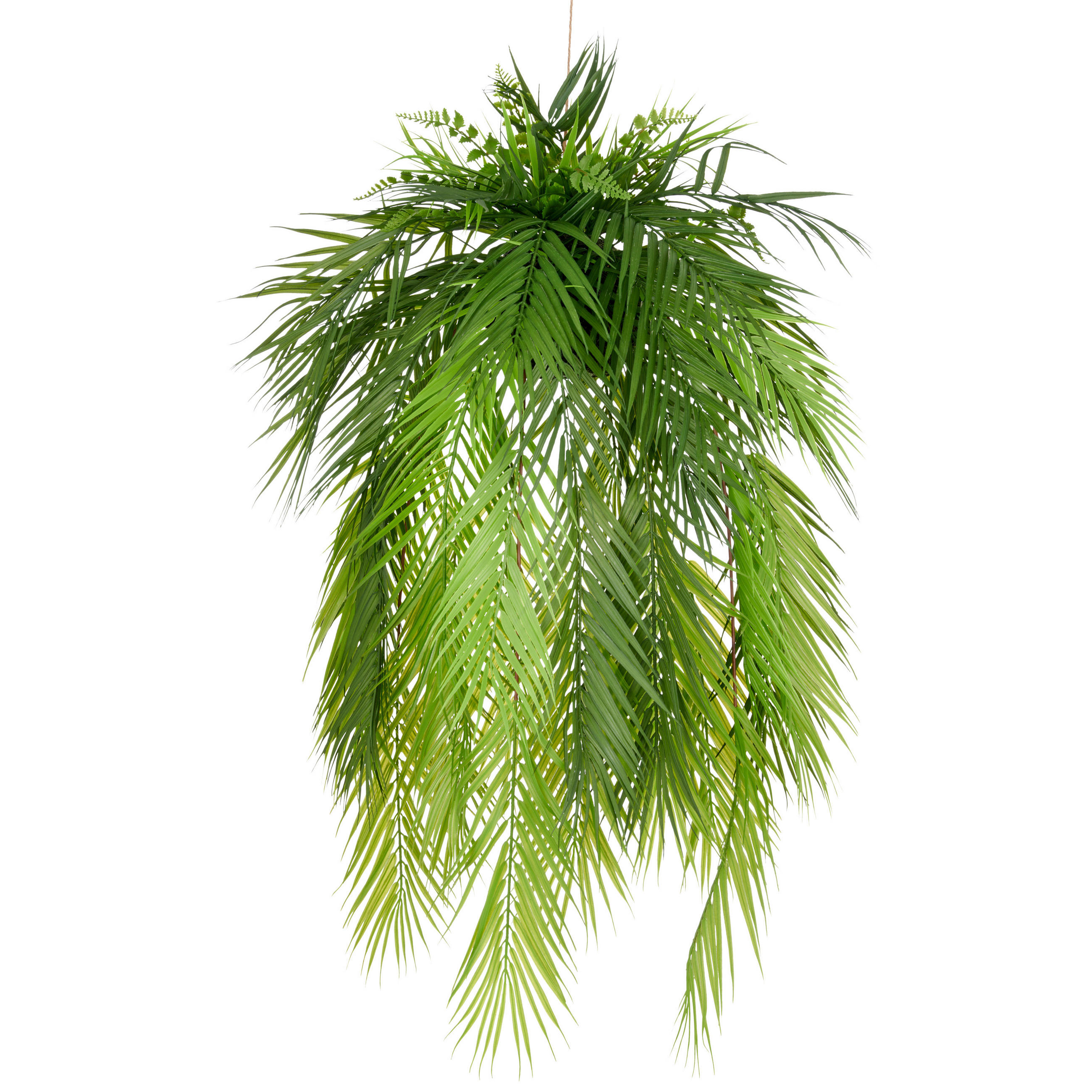 KUNSTPFLANZE Palme  - Grün, Basics, Kunststoff (27/83/26cm) - P & B