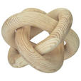 SKULPTUR - Naturfarben, Basics, Holz (15/15cm) - Ambia Home