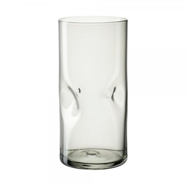 WASSERGLAS 330 ml  - Grau, Design, Glas (6,5/13,5/6,5cm) - Leonardo