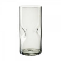WASSERGLAS 330 ml  - Grau, Design, Glas (6,5/13,5/6,5cm) - Leonardo