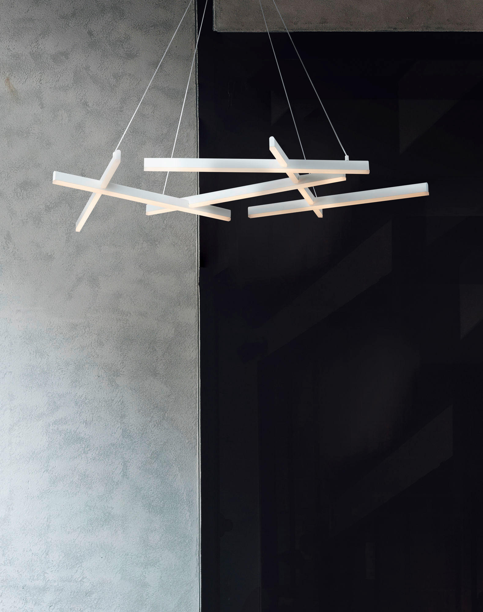 PENDELLEUCHTE 101/66/5,5 cm    - Weiss, Trend, Metall (101/66/5,5cm) - MAYTONI