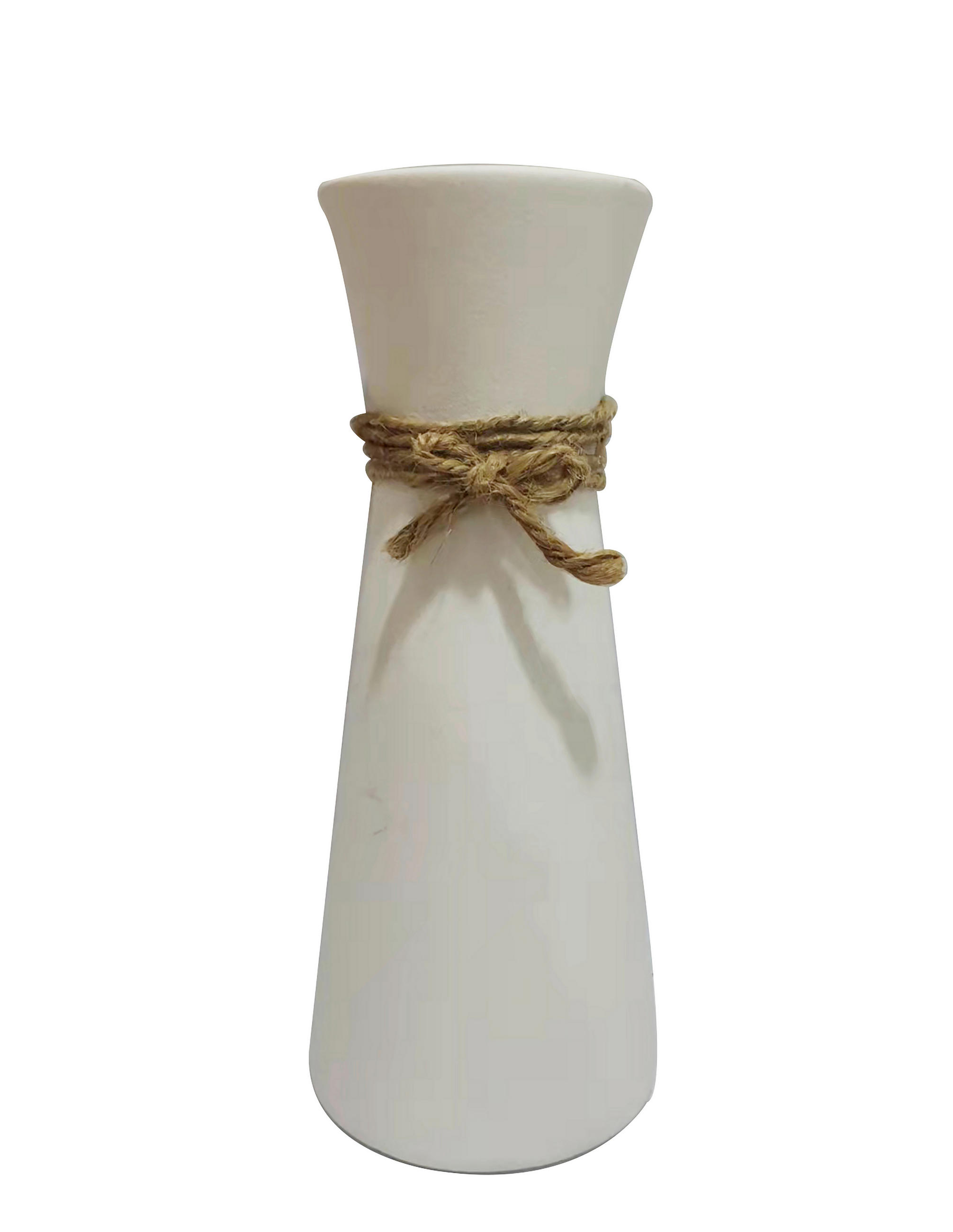 Ambia Home VÁZA, textil, keramika, 20 cm