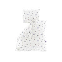 BABYBETTWÄSCHE Little Farm blau Jersey 80/80 cm  - Blau, Basics, Textil (80/80cm) - Träumeland
