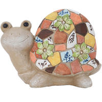 Lampă Solară  - maro/verde, Lifestyle, piatră (32/14,5/23,5cm)