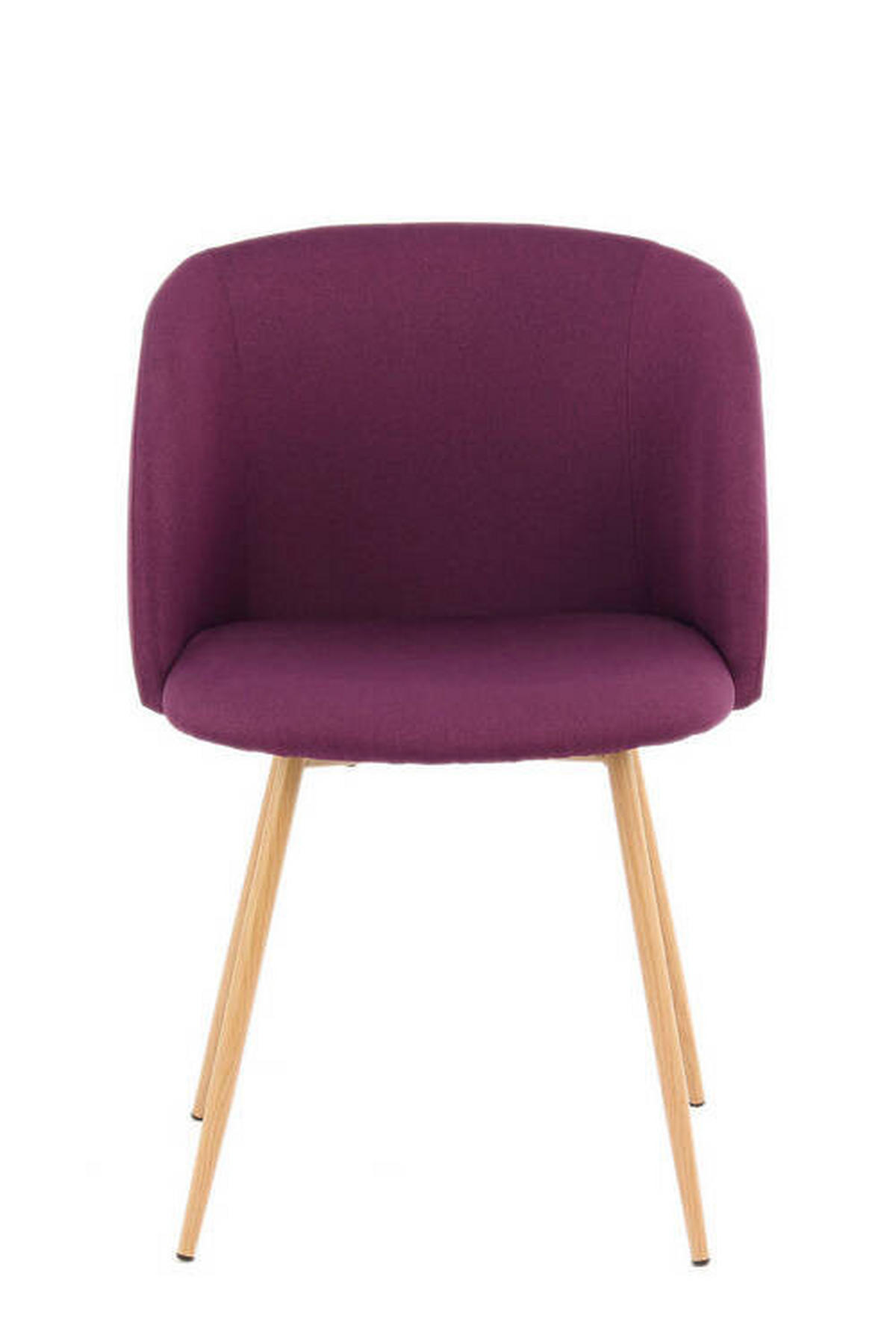 SADA ŽIDLÍ 2 kusy - purpurová, Design, kov/plast (54/84/56cm)