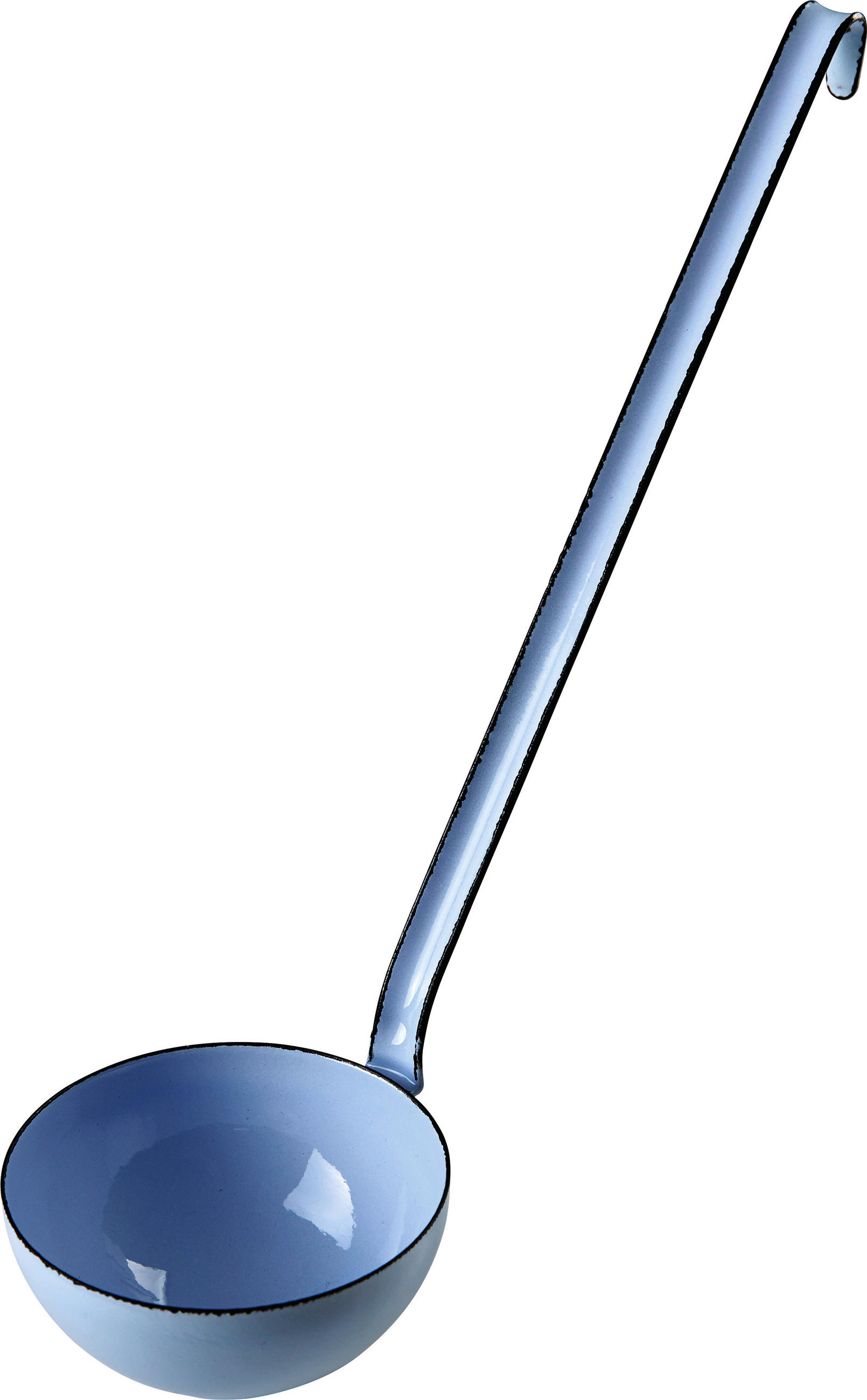 SCHÖPFLÖFFEL Classic bunt  - Hellblau, Basics, Metall (9cm) - Riess