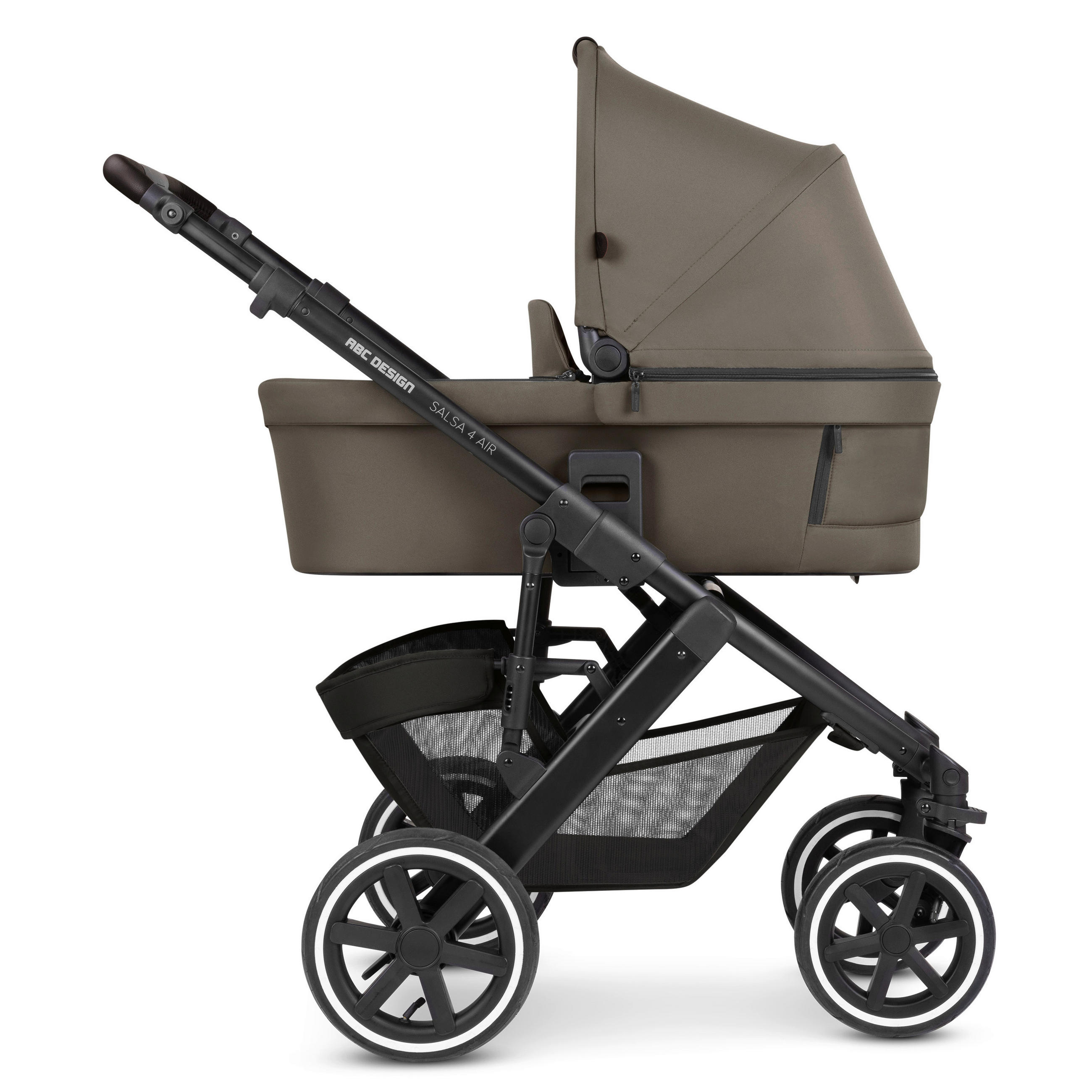 KINDERWAGEN  Salsa 5 Air  Canteen  - Graubraun, Basics (63/118/95.5cm) - ABC Design