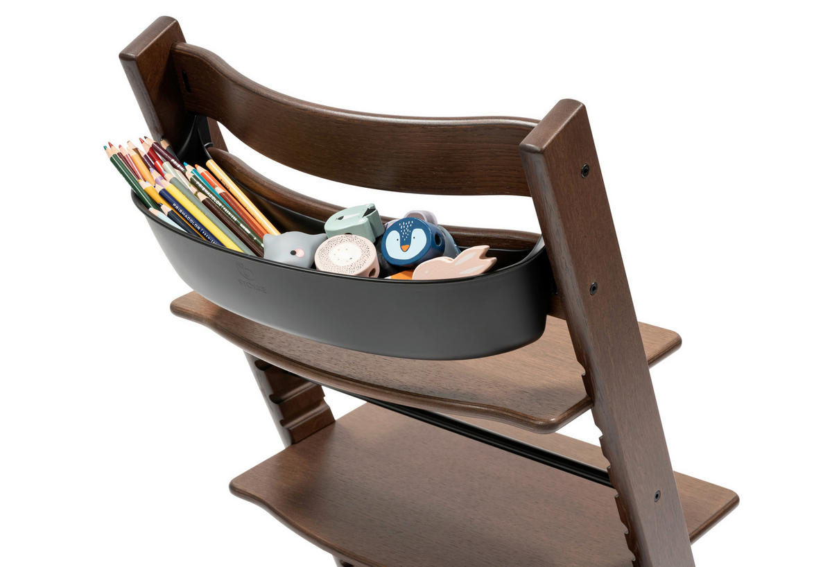 ESS- UND SPIELBRETT  - Schwarz, Basics, Kunststoff (12/17/41cm) - Stokke