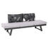 LOUNGEBETT beschichtet Aluminium - Grau, KONVENTIONELL, Textil/Metall (200/83/68cm) LOUNGEBETT beschichtet Aluminium - Grau, KONVENTIONELL, Textil/Metall (200/83/68cm)