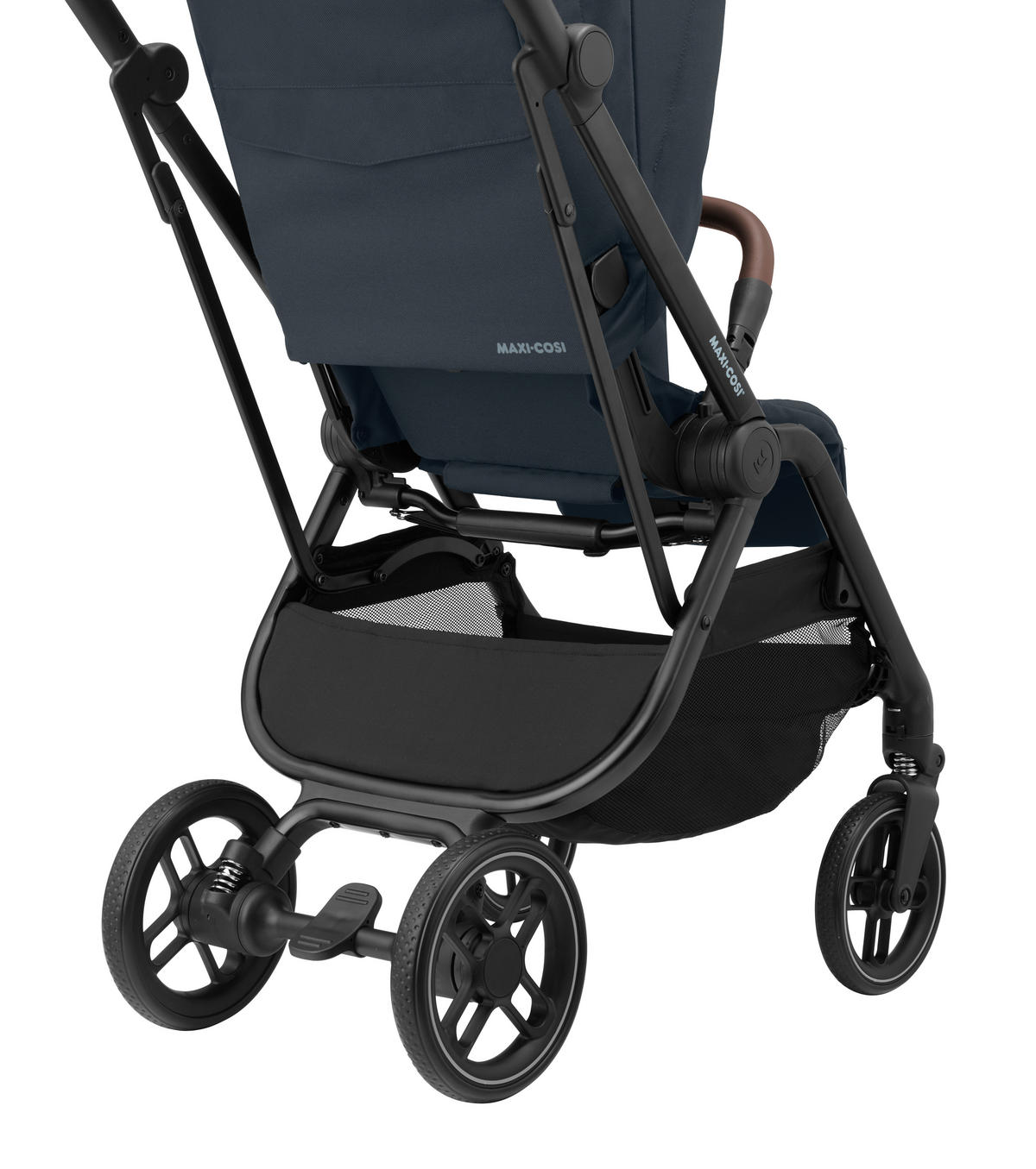 KIŠOBRAN KOLICA  Leona 2  - tamno siva/crna, Basics, metal/plastika (46,5/103,5/85,5cm) - Maxi-Cosi