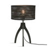 TISCHLEUCHTE GOOD&MOJO  20/40/20 cm   - Schwarz, Trend (20/40/20cm) - Good & Mojo