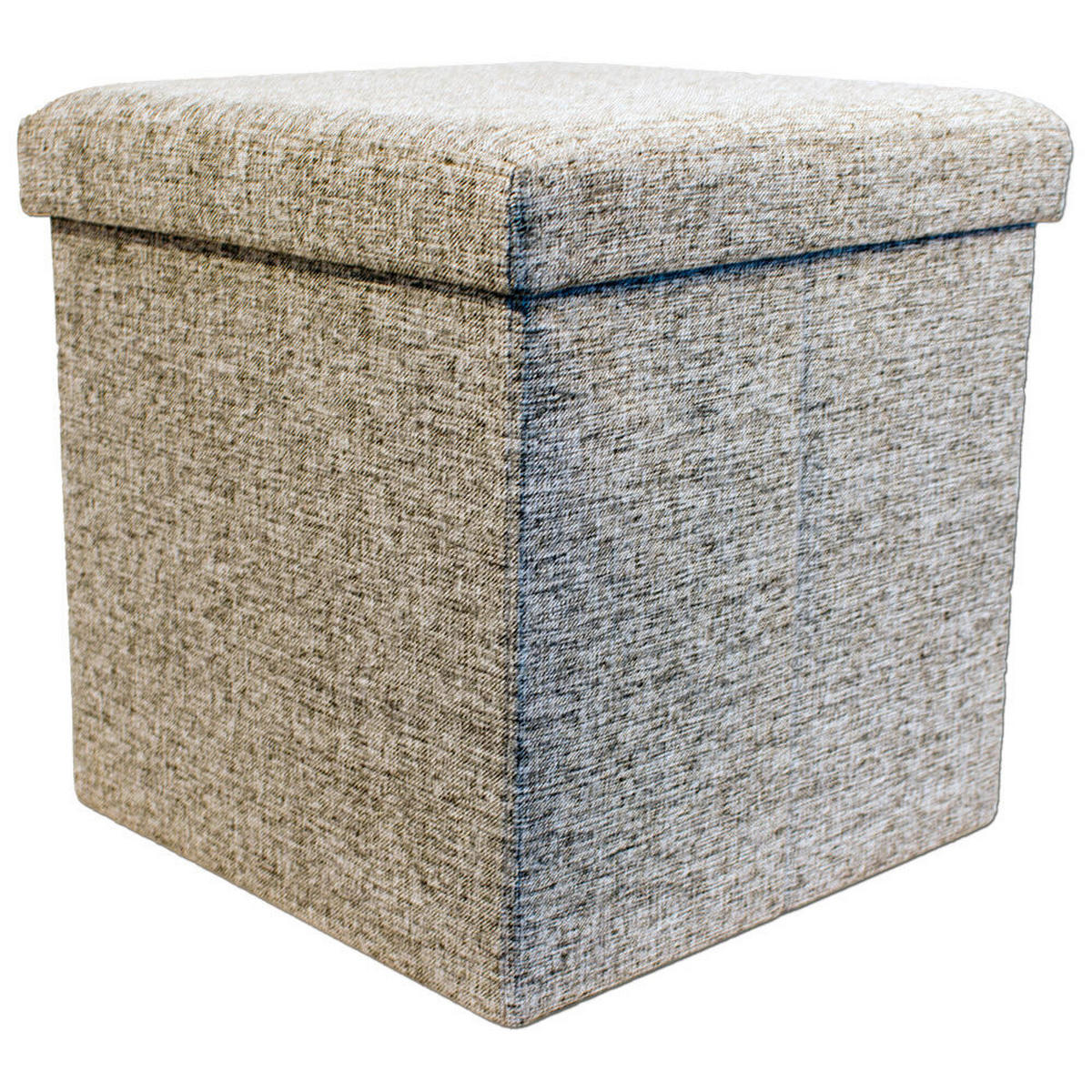 SITZWÜRFEL Struktur Grau  - Grau, Basics, Textil (38/38/38cm) - Echtwerk