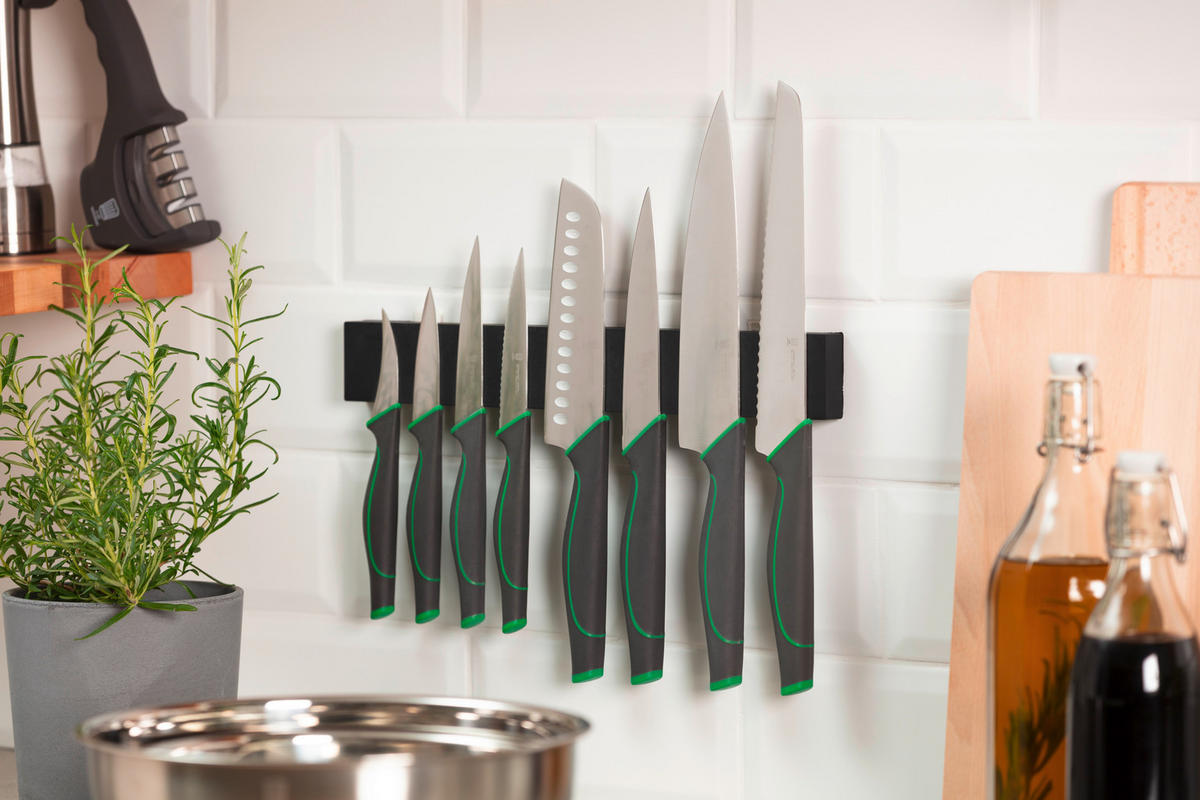 SCHÄLMESSER   19 cm  - Silberfarben/Grau, Design, Kunststoff/Metall (19cm) - Chefkoch+Fackelmann