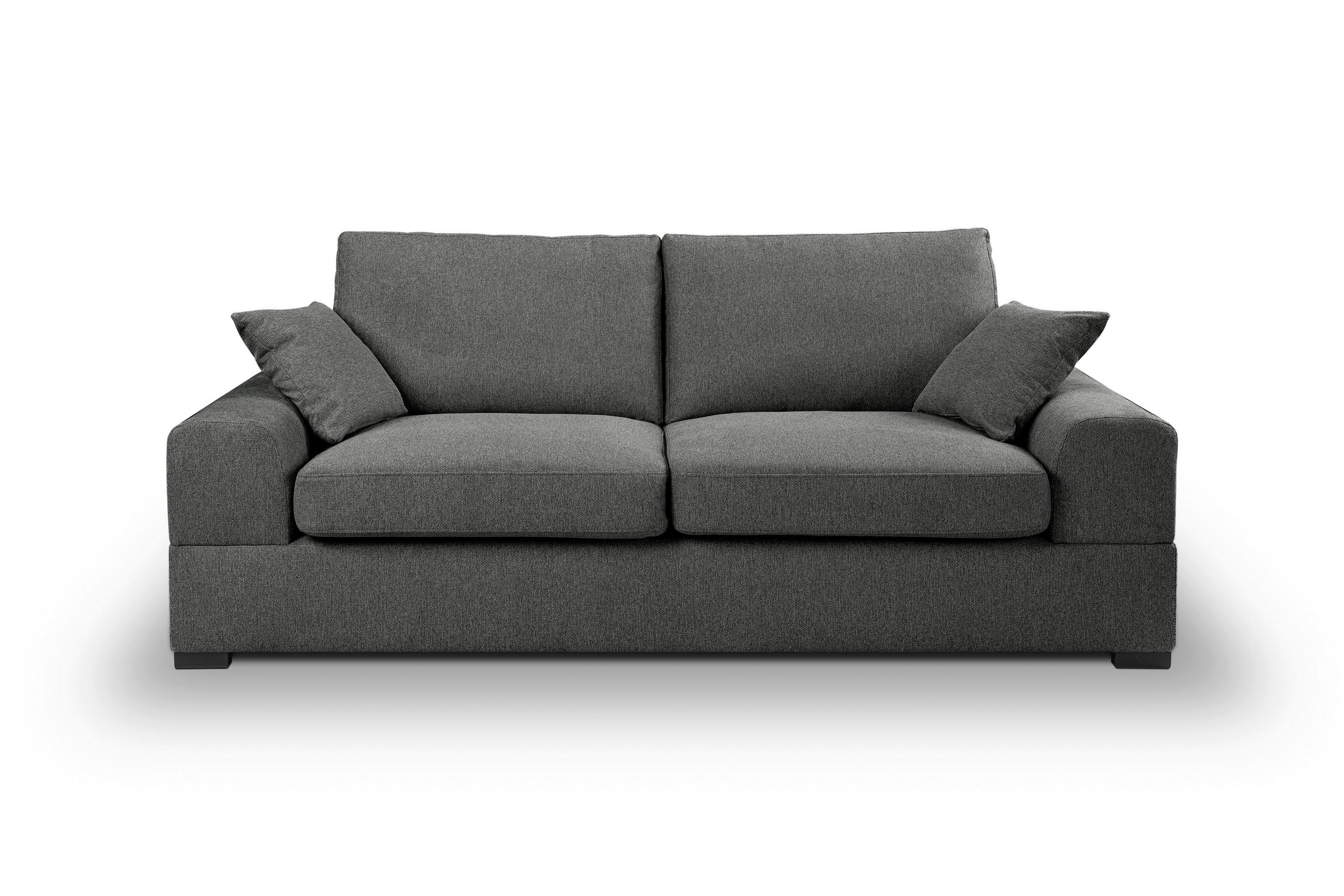 Mid.you 3-Sitzer-Sofa Grau 221x90x93 cm