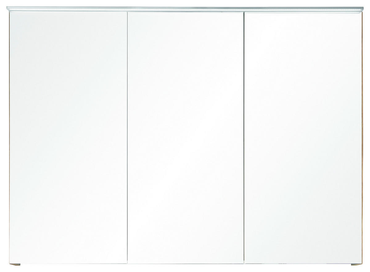 SPIEGELSCHRANK 105/75/18,8 cm  - Chromfarben, MODERN, Glas/Metall (105/75/18,8cm) - Novel