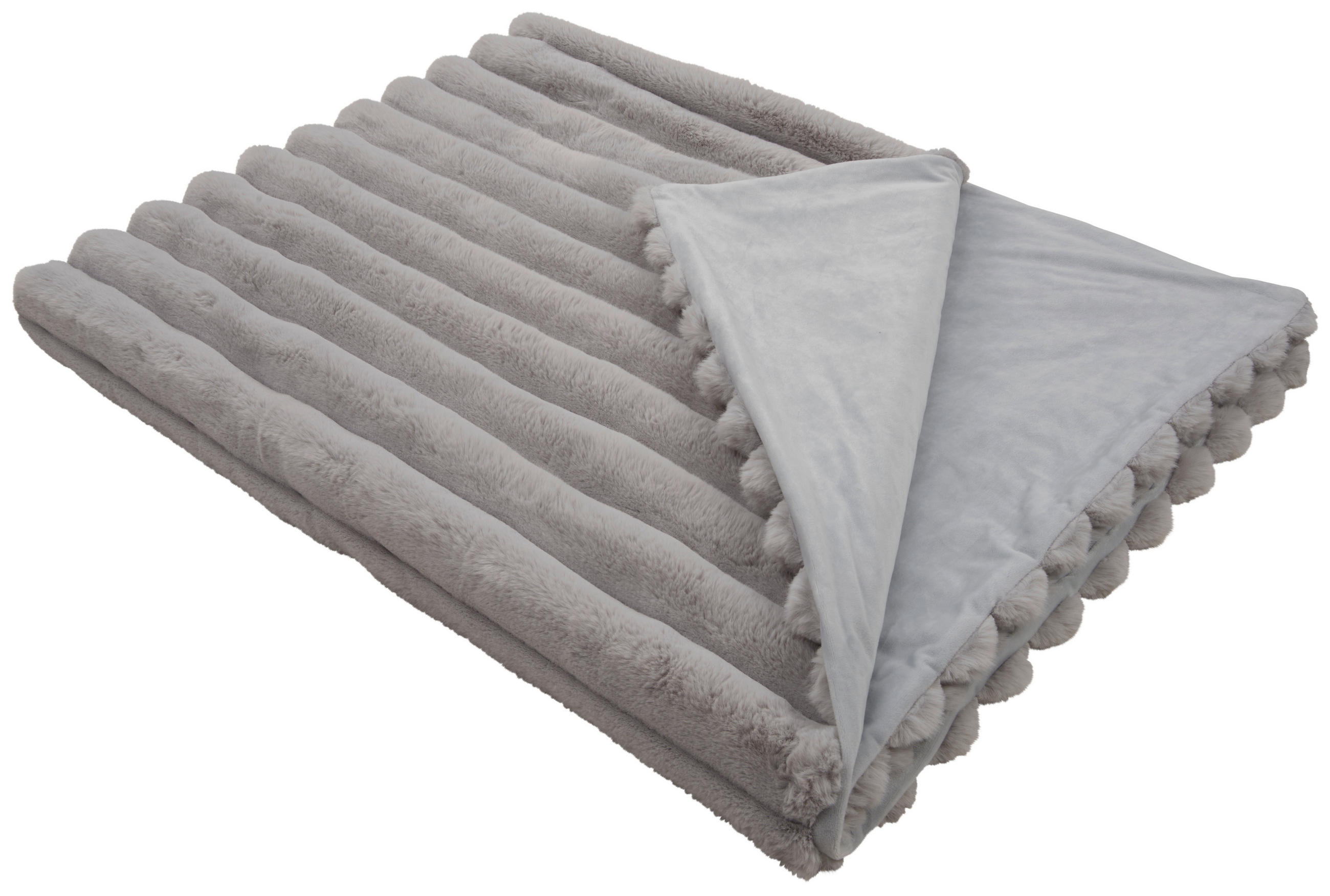 Novel Decke Zuzanno Silber 150x200 cm
