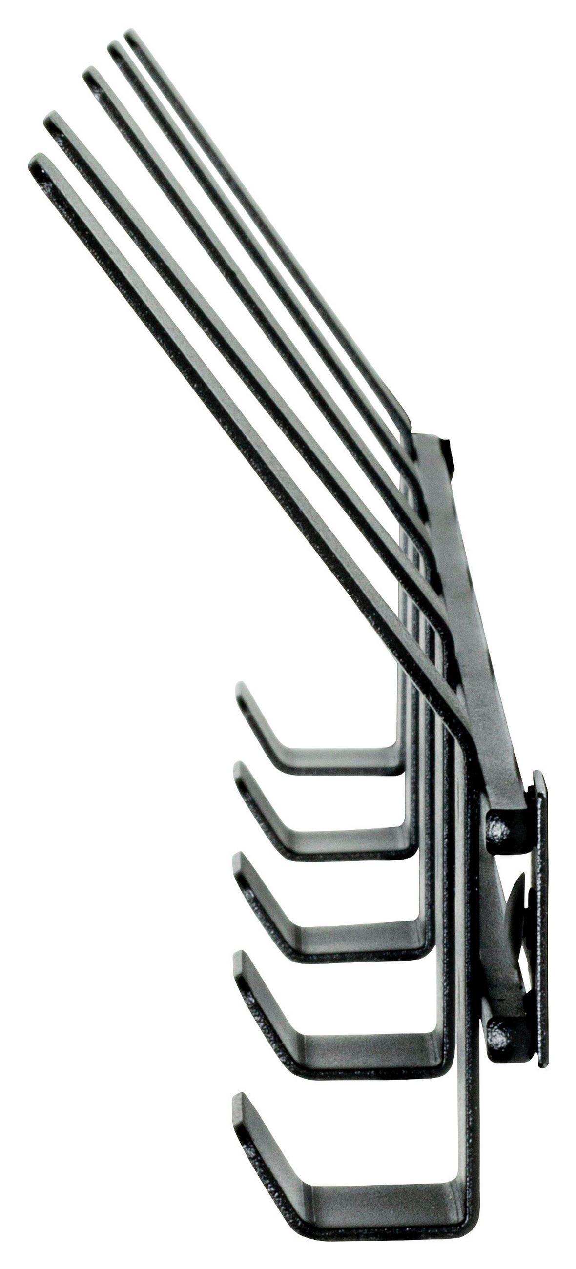 GARDEROBENLEISTE  in Schwarz  - Schwarz, MODERN, Metall (52/13/6cm)