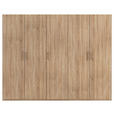 DREHTÜRENSCHRANK 251/197/60 cm 5-türig Sonoma Eiche  - Silberfarben/Sonoma Eiche, Design, Holzwerkstoff/Kunststoff (251/197/60cm) - Novel