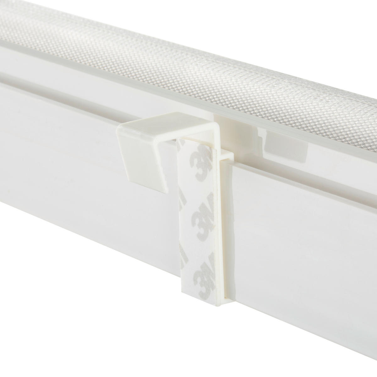 RULOU DUBLU 120/160 cm  - alb/transparent, Basics, textil (120/160cm) - Boxxx