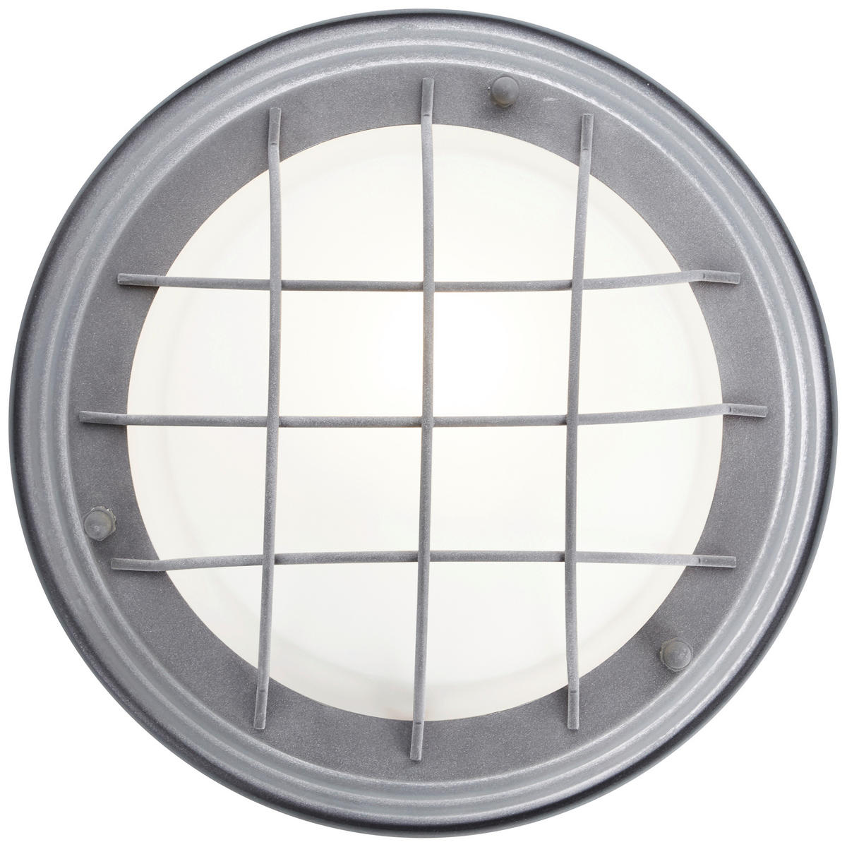 DECKENLEUCHTE  29/10 cm    - Grau, KONVENTIONELL, Glas/Metall (29/10cm) - Brilliant