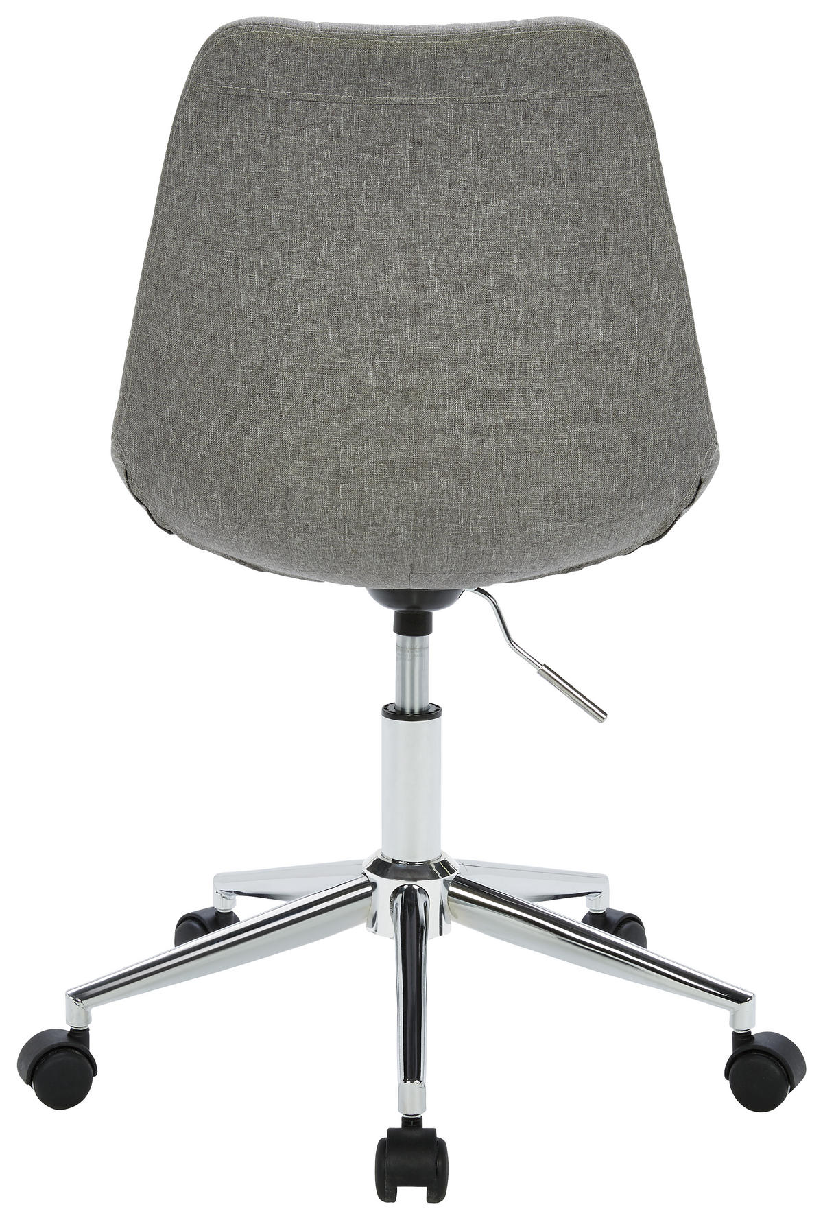 JUGENDDREHSTUHL - Chromfarben/Dunkelgrau, Konventionell, Kunststoff/Textil (49/96/56cm) - Carryhome
