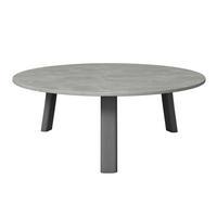 LOUNGETISCH  - Hellgrau/Graphitfarben, ROMANTIK / LANDHAUS, Holz/Kunststoff (95/95/34cm) - Dieter Knoll