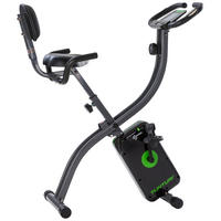HEIMTRAINER - Grau/Grün, Basics (110/53/117cm)