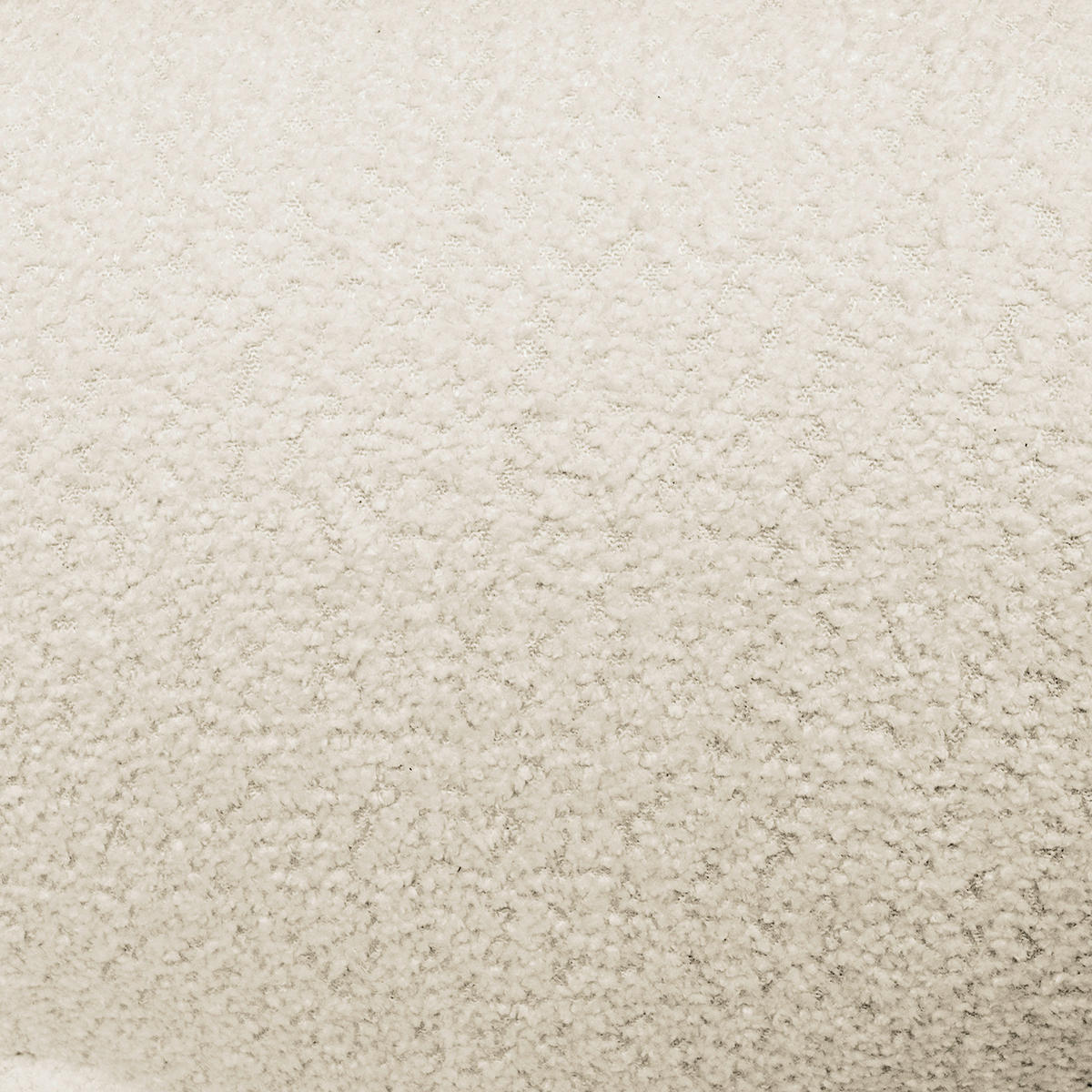 ECKSOFA in Bouclé Weiss  - Weiss/Schwarz, Design, Kunststoff/Textil (113/300cm) - Livetastic