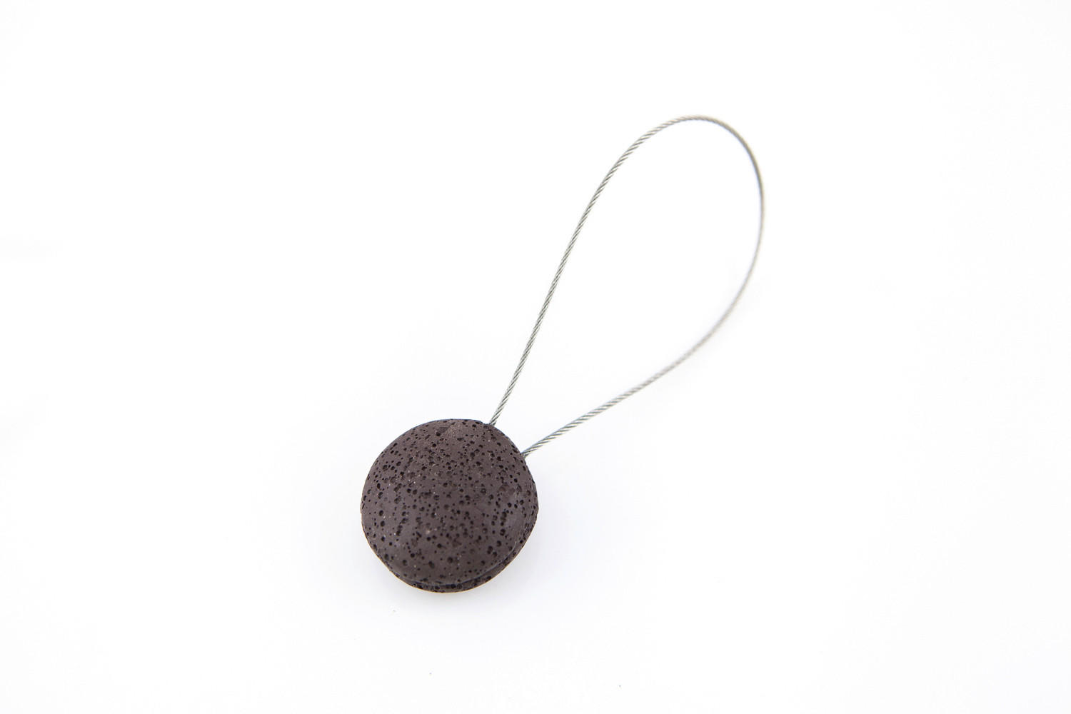 MAGNET PENTRU PRINDERE PERDEA  - maro, Basics, metal (1null)